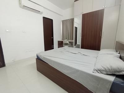 Bedroom Image of 500 Sq.ft 1 BHK Apartment / Flat for rent in Madhapur Hyderabad for Rs. 27000