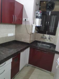 Kitchen Image of 1300 Sq.ft 2 BHK Builder Floor for rent in Gopalpura Jaipur for Rs. 25000