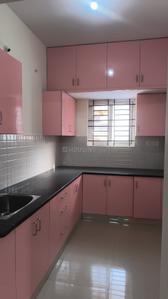 Kitchen Image of 700 Sq.ft 1.5 BHK Builder Floor for rent in Thanisandra Bengaluru for Rs. 22000