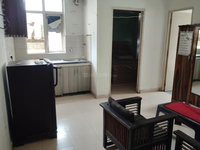 Kitchen Image of 350 Sq.ft 1 BHK Apartment / Flat for rent in Auric City Homes, Sector 82 Faridabad for Rs. 18000