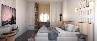 Bedroom Image of 1450 Sq.ft 2 BHK Apartment / Flat for sale in Palm Amore, Nerul Navi Mumbai for Rs. 30000000