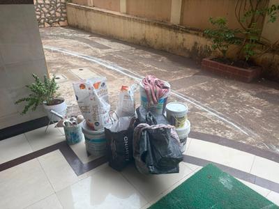 Balcony Image of 950 Sq.ft 2 BHK Apartment / Flat for rent in Kabra Happy Valley, Thane West Thane for Rs. 30000