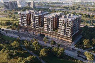 Building Image of 344 Sq.ft 1 RK Apartment / Flat for sale in Arjan-Dubailand Dubai for Rs. 16340970