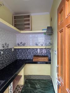 Kitchen Image of 600 Sq.ft 2 BHK Builder Floor for rent in Indralok Colony Lucknow for Rs. 12000