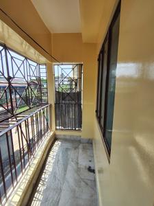 Balcony Image of 1139 Sq.ft 3 BHK Apartment / Flat for sale in Krishna Kunj, K.B.Sarani Kolkata for Rs. 4500000