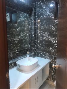 Bathroom Image of 780 Sq.ft 2 BHK Builder Floor for rent in Shadipur New Delhi for Rs. 44000