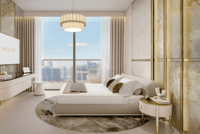 Bedroom Image of 398 Sq.ft 1 RK Apartment / Flat for sale in Dubailand Dubai for Rs. 19194754