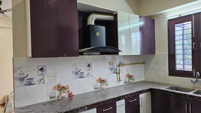 Kitchen Image of 1800 Sq.ft 2.5 BHK Builder Floor for rent in Sector 46 Noida for Rs. 38000