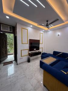 Living Room Image of 500 Sq.ft 1 BHK Builder Floor for rent in Lajpat Nagar New Delhi for Rs. 37000