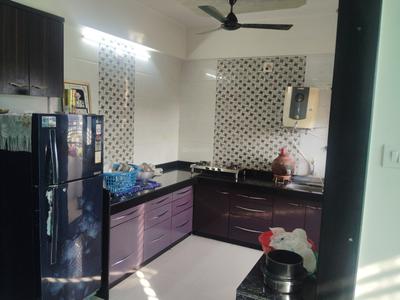 Kitchen Image of 1593 Sq.ft 3 BHK Apartment / Flat for sale in Shri Serene Lifestyle, Chandlodia Ahmedabad for Rs. 8500000