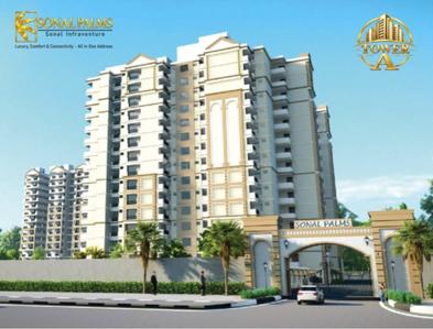 Image of 635 Sq.ft 1 BHK Apartment / Flat for sale in Sonal Palms, Jhusi, Allahabad for Rs. 3524250