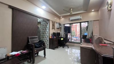 Hall Image of 560 Sq.ft 1 BHK Apartment / Flat for rent in Unnati Woods Phase 7, Kasarvadavali Thane for Rs. 23000