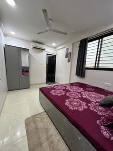 Bedroom Image of 1250 Sq.ft 2 BHK Apartment / Flat for rent in Sakar Elite Apex, Mahalakshmi Nagar Indore for Rs. 30000