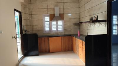 Kitchen Image of 1350 Sq.ft 3 BHK Apartment / Flat for rent in Abhinav Saakar Annexe 4, Sama Savli Vadodara for Rs. 20500