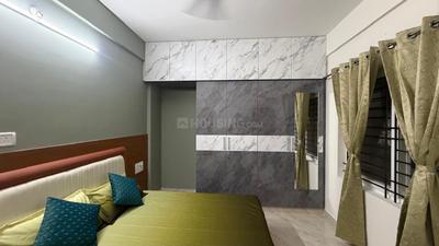 Bedroom Image of 650 Sq.ft 1 BHK Apartment / Flat for rent in Mahadevapura Bengaluru for Rs. 32000