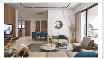 Hall Image of 1359 Sq.ft 2 BHK Apartment / Flat for sale in Sahjanand Swarg, Vavol Gandhinagar for Rs. 4500000