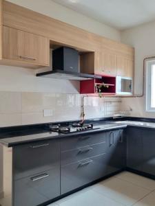 Kitchen Image of 1983 Sq.ft 3.5 BHK Apartment / Flat for rent in L And T Raintree Boulevard, Sahakara Nagar Bengaluru for Rs. 80000