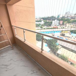 Balcony Image of 695 Sq.ft 1 BHK Apartment / Flat for rent in Kakkad Bella Casa, Ambegaon Budruk Pune for Rs. 18000
