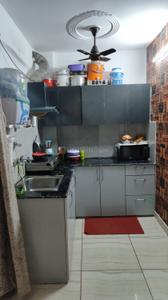 Kitchen Image of 550 Sq.ft 2 BHK Apartment / Flat for sale in Nilothi New Delhi for Rs. 1590000