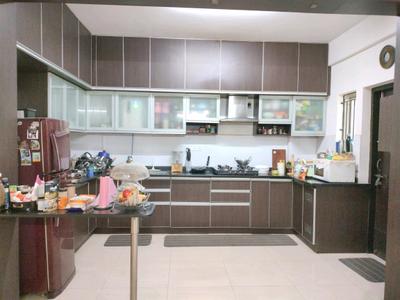 Kitchen Image of 1908 Sq.ft 3 BHK Apartment / Flat for rent in Mithuna White Water, Jakkur Bengaluru for Rs. 50000