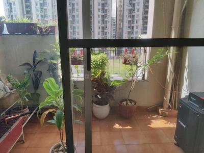 Balcony Image of 670 Sq.ft 1 BHK Apartment / Flat for sale in Nyati Elan Central II, Wagholi Pune for Rs. 4500000