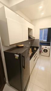 Kitchen Image of 500 Sq.ft 1 BHK Apartment / Flat for rent in Cox Town Bengaluru for Rs. 35000