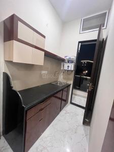 Kitchen Image of 700 Sq.ft 1 BHK Independent House for rent in Shubhank Diamond Square, Vijay Nagar Indore for Rs. 16500