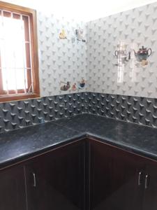 Kitchen Image of 750 Sq.ft 2 BHK Independent House for rent in Mogappair East Chennai for Rs. 23000