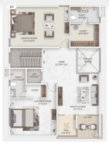 Image of 4264 Sq.ft 4 BHK Villa for sale in Gachibowli, Hyderabad for Rs. 51000000