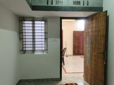 Bedroom Image of 600 Sq.ft 1.5 BHK Builder Floor for rent in Hebbal Bengaluru for Rs. 15000