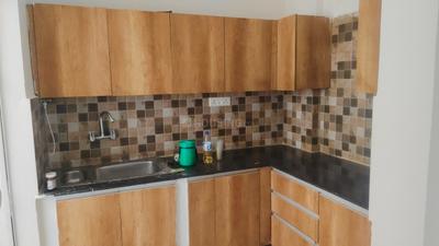 Kitchen Image of 604 Sq.ft 1.5 BHK Apartment / Flat for rent in Prateek Grand City, Siddharth Vihar Ghaziabad for Rs. 19800