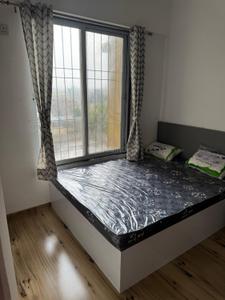 Bedroom Image of 750 Sq.ft 2 BHK Apartment / Flat for rent in Sainath Kundan Altura, Chikhali Pune for Rs. 28000