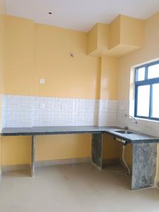Kitchen Image of 939 Sq.ft 3 BHK Apartment / Flat for rent in Gems City, Uttar Kazirhat Kolkata for Rs. 14000