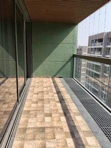 Living Room Image of 2200 Sq.ft 3 BHK Apartment / Flat for rent in Pramukh Omkar Rivanta 1, Randesan Gandhinagar for Rs. 45000