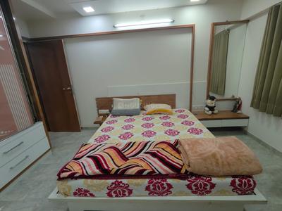Bedroom Image of 3150 Sq.ft 4 BHK Apartment / Flat for sale in Sheladia Pushkar Apartments, Bodakdev Ahmedabad for Rs. 30000000