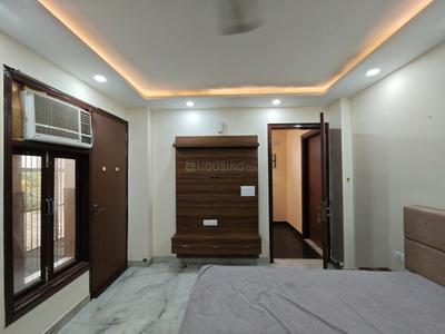Bedroom Image of 450 Sq.ft 1 RK Builder Floor for rent in Sector 122 Noida for Rs. 20000