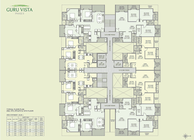 Image of 950 Sq.ft 2 BHK Apartment / Flat for sale in Guruvista Phase II, Kharadi, Pune for Rs. 15000000