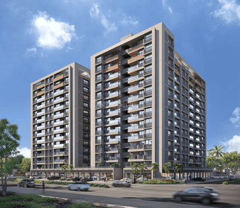 Image of 1550 Sq.ft 3 BHK Apartment / Flat for sale in Atishay Shivalay 4, Adalaj, Gandhinagar for Rs. 12100000
