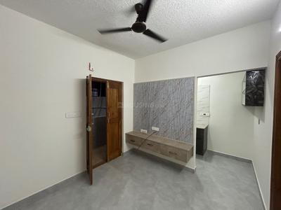 Bedroom Image of 500 Sq.ft 1 BHK Independent House for rent in Domlur Layout Bengaluru for Rs. 30000