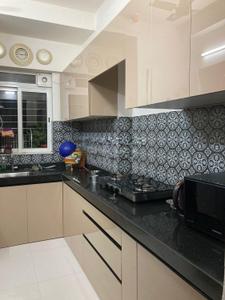 Kitchen Image of 1160 Sq.ft 2 BHK Apartment / Flat for rent in Lodha Amara, Kolshet Thane for Rs. 42000
