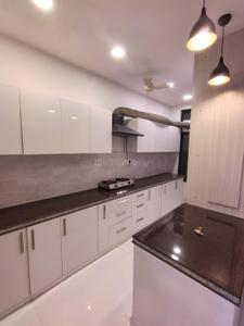 Kitchen Image of 1300 Sq.ft 2 BHK Builder Floor for rent in Gopalpura Jaipur for Rs. 29999