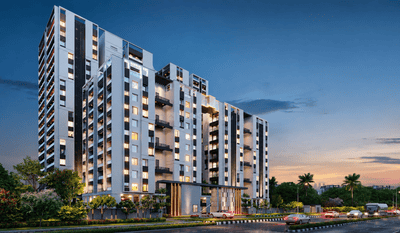 Image of 1695 Sq.ft 3 BHK Apartment / Flat for sale in Laxmi Vaikunthapuram, Rasulgarh, Bhubaneswar for Rs. 14700000
