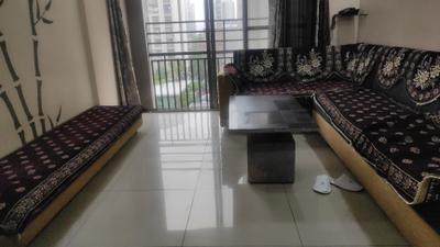 Living Room Image of 1250 Sq.ft 2 BHK Apartment / Flat for sale in Orchid Elegance, South Bopal Ahmedabad for Rs. 7000000