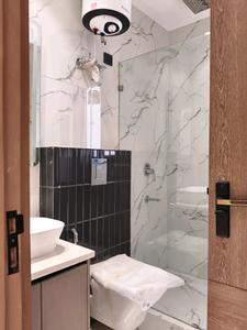 Common Bathroom Image of 2400 Sq.ft 4 BHK Builder Floor for sale in Sector 57 Gurgaon for Rs. 28000000