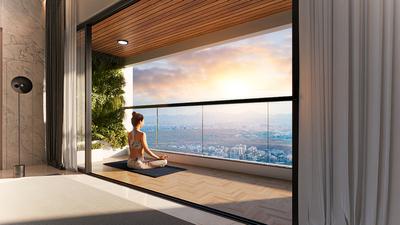 Bedroom Image of 1318 Sq.ft 2 BHK Apartment / Flat for sale in Adya Alcove, Wakad Pune for Rs. 11800000