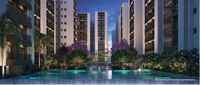 Image of 1243 Sq.ft 3 BHK Apartment / Flat for sale in Spacia, Madhyamgram, Kolkata for Rs. 9600000