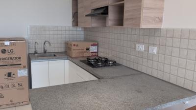 Kitchen Image of 700 Sq.ft 1 BHK Studio for rent in Godrej The Suites, Jaypee Greens Greater Noida for Rs. 30000