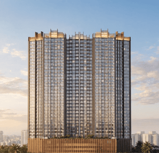 Image of 710 Sq.ft 1 BHK Apartment / Flat for sale in Pramanik Walchand Park View, Mira Road East, Mira Bhayandar for Rs. 7175000