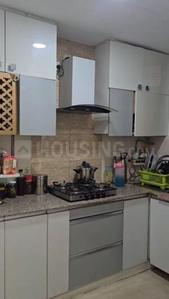Kitchen Image of 1200 Sq.ft 1 BHK Builder Floor for rent in Sector 21C Faridabad for Rs. 20000