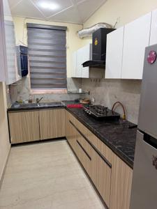 Kitchen Image of 1260 Sq.ft 3 BHK Builder Floor for sale in Jagtar Singh Bhatti Lake View Complex, Dhakoli Zirakpur for Rs. 7500000